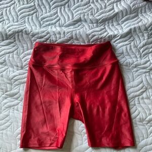 Noli Women's Vibrant Red Bike Shorts